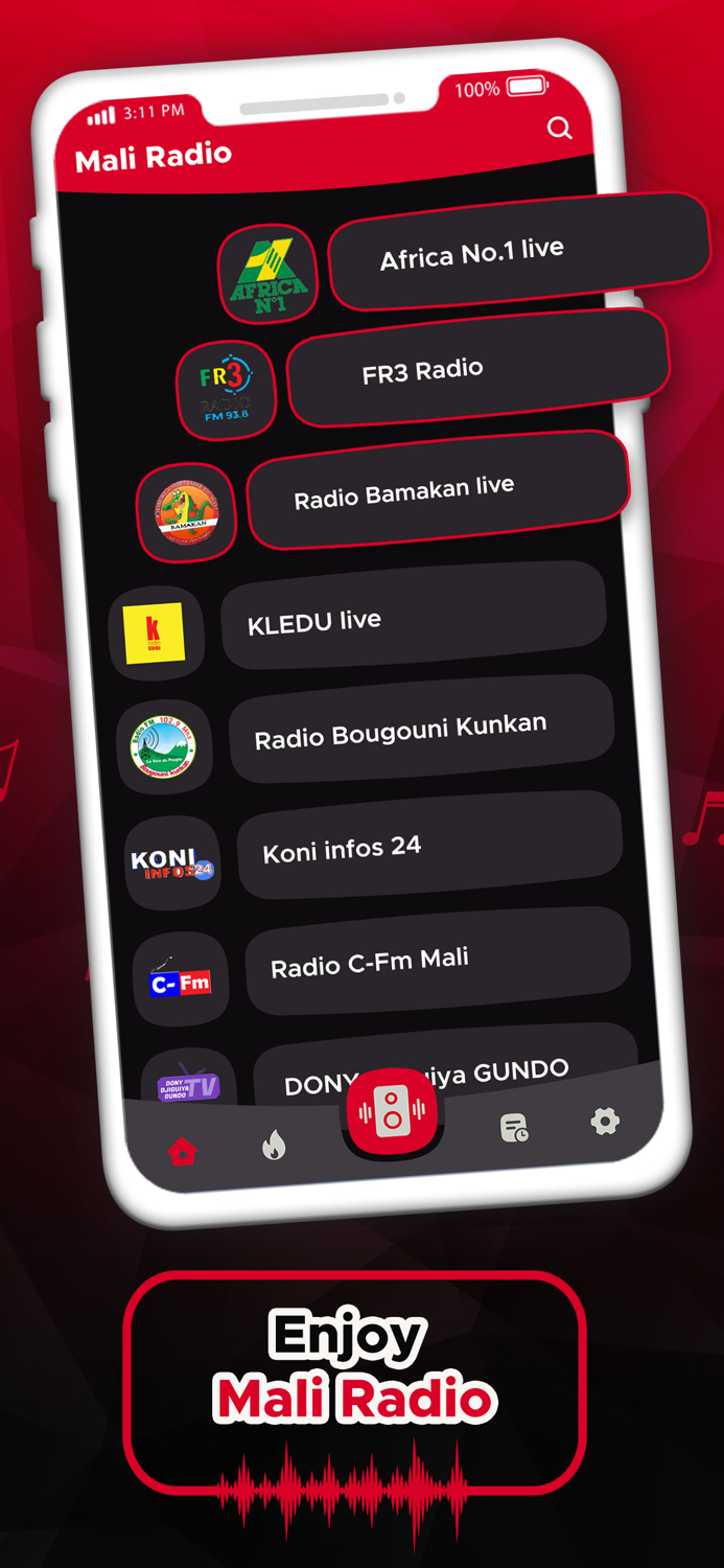 Mali Radio Stations - Live FM