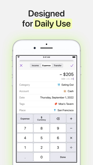 Spending Tracker - Money Flow Screenshot