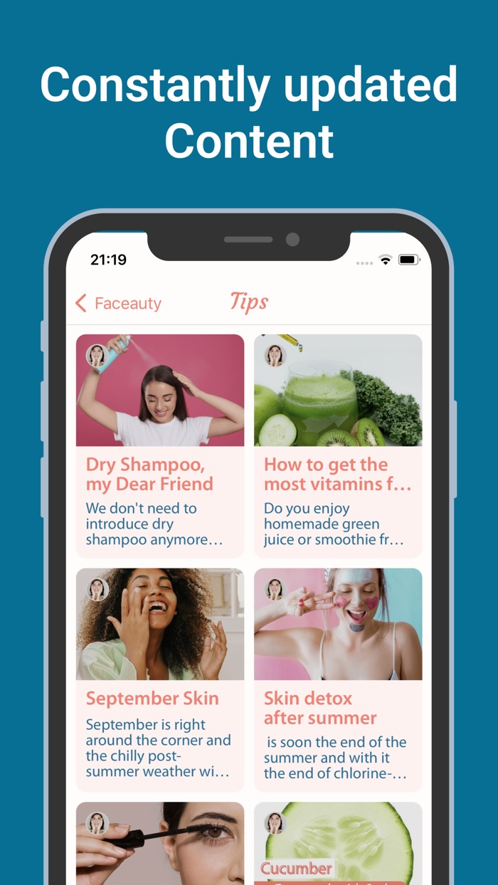 Skin care and Health - Faceauty