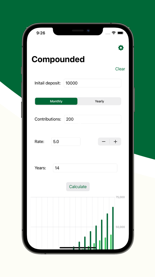 #1. Compounded (iOS) 由: Lulwah Almisfer