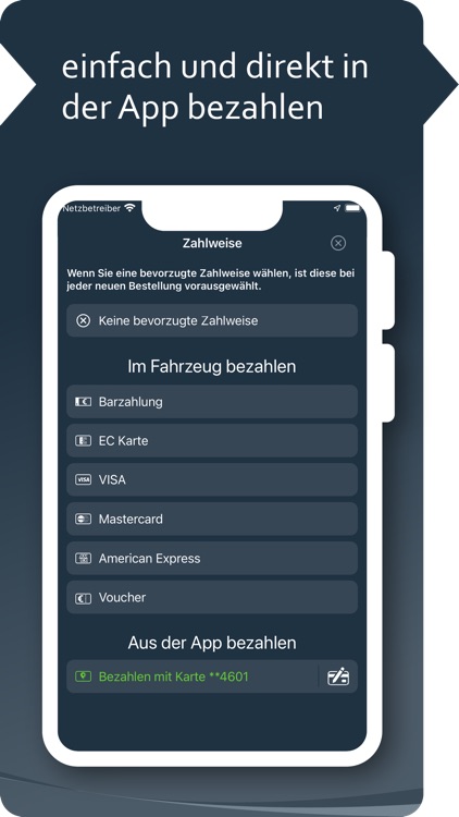 fairdrive.app für Fahrgäste