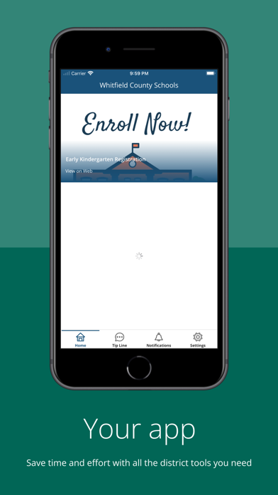 Screenshot 1 of Whitfield County Schools App