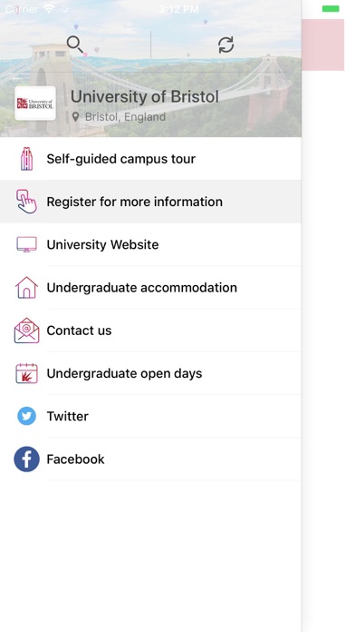 Visit University of Bristol Screenshot