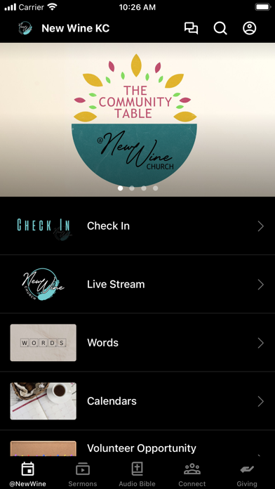 New Wine Church Kansas City Screenshot