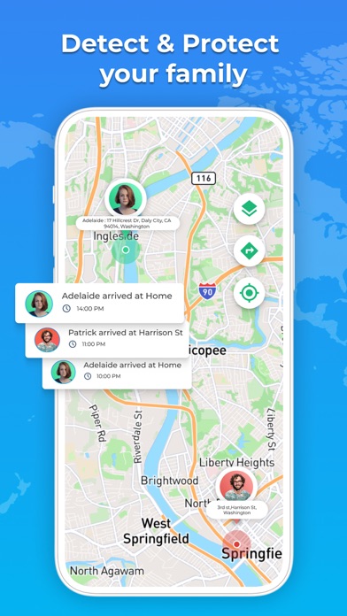 TrackMobi: GPS Phone Locator Screenshot