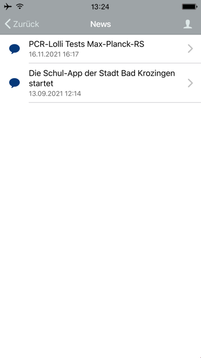 Schulapp BK Screenshot