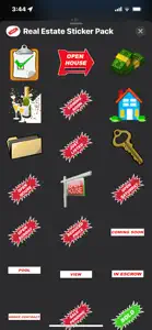 Real Estate Sticker Pack screenshot #1 for iPhone