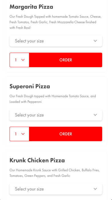 Pizza Parma Screenshot