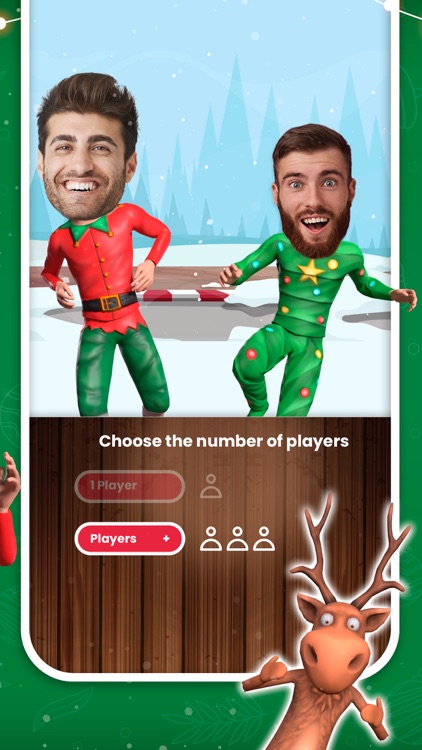 Dance with your face Christmas