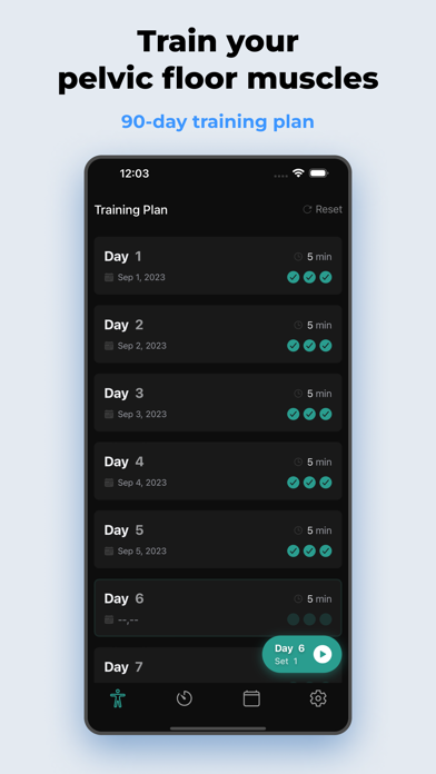 Kegel Training: Pelvic Floor Screenshot