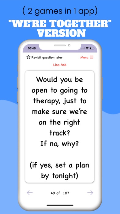 Same Page - Relationship Game Screenshot