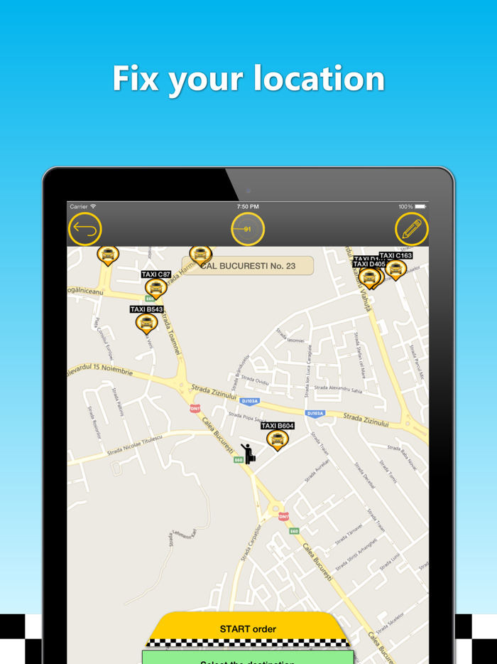 SMART TAXI Arad Client