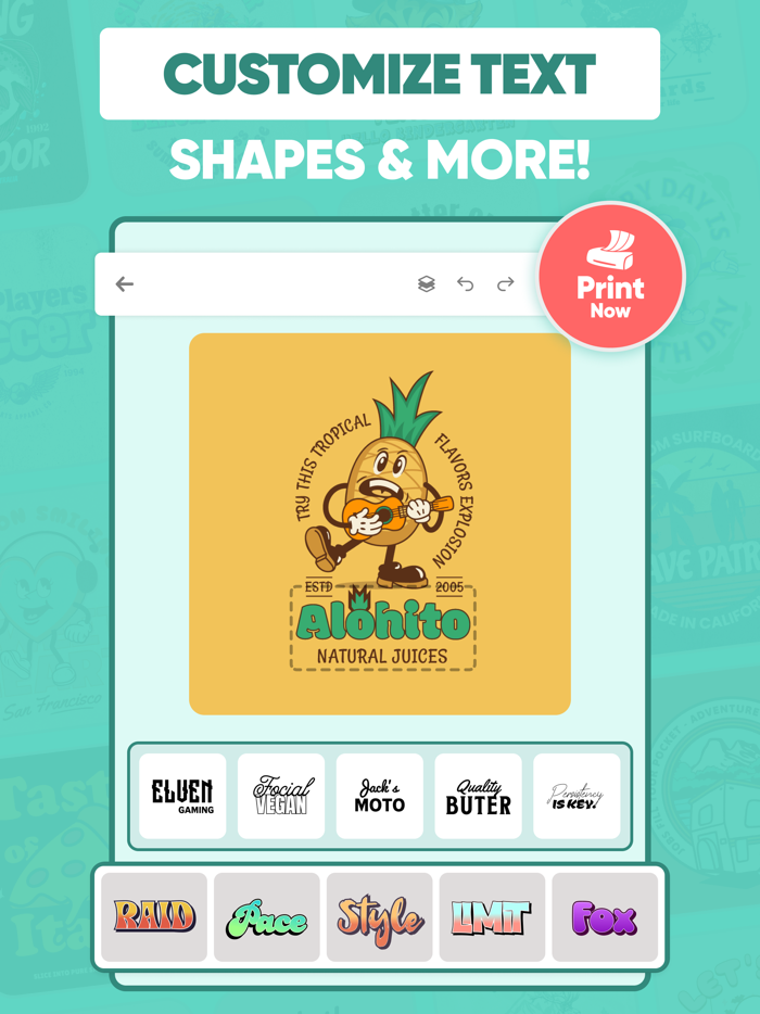 T-Shirt Designer For Printify