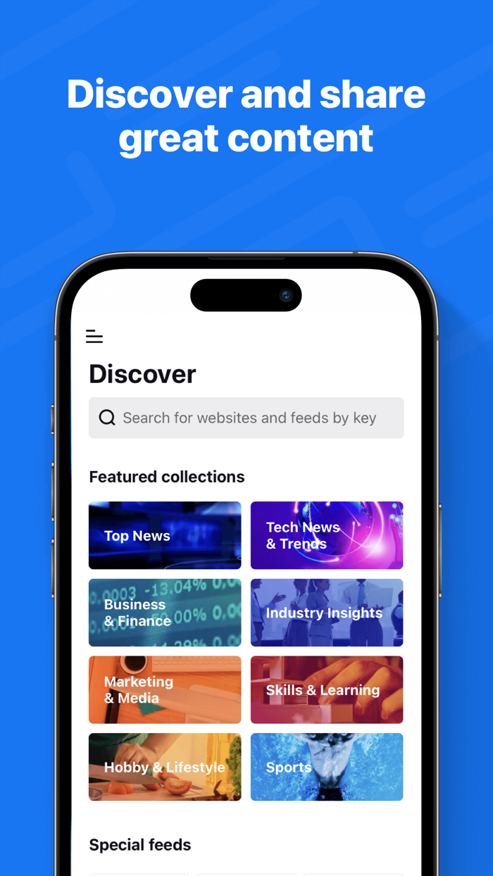Inoreader News and RSS reader