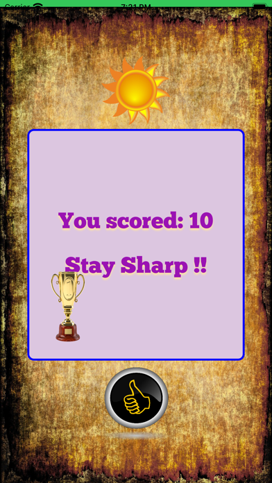 Classic Movie Quiz Screenshot