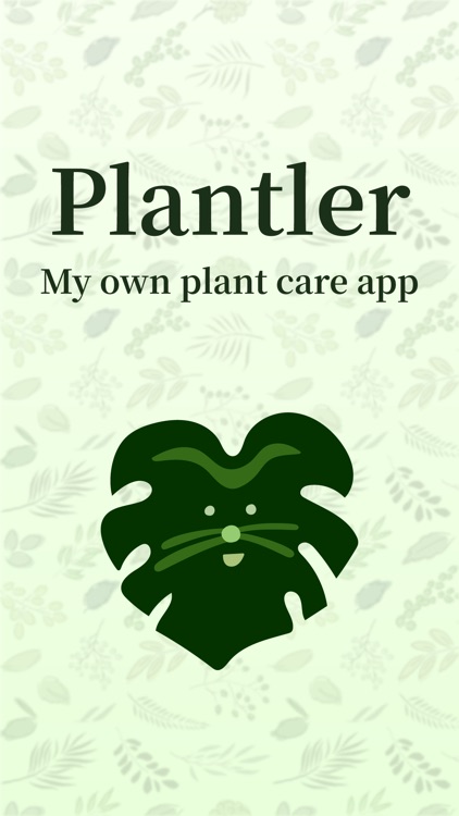 Plantler - Plant care app