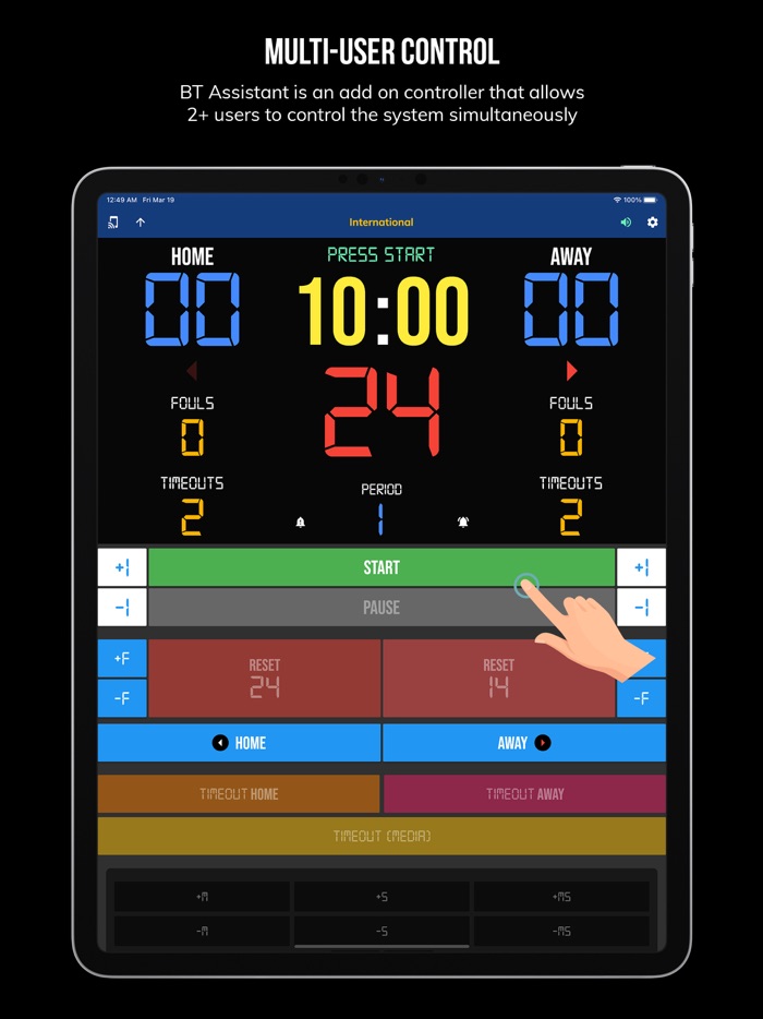 BT Basketball Assistant