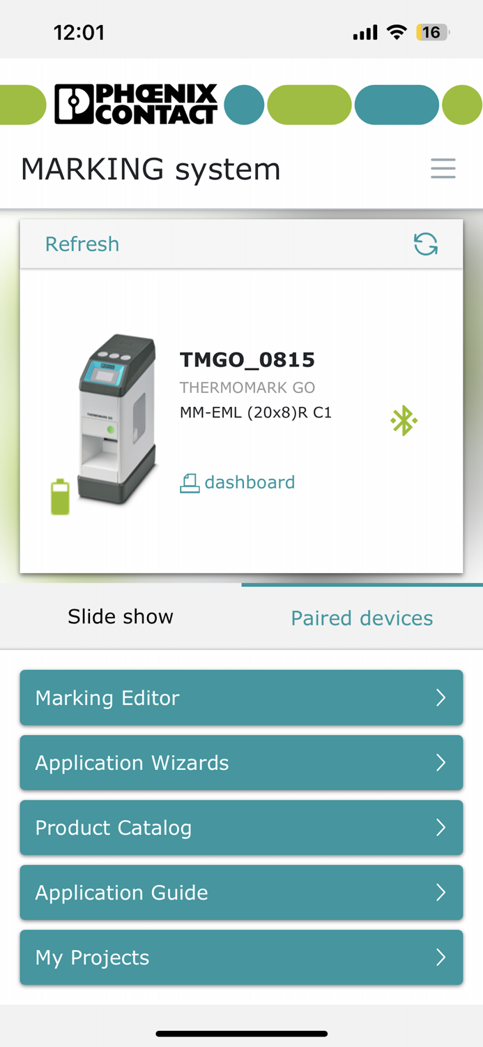 PHOENIX CONTACT MARKING system