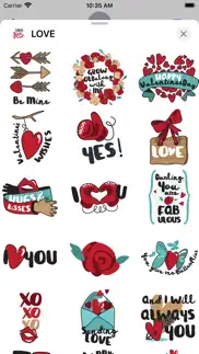 love stickers memes and emotes iphone screenshot 1