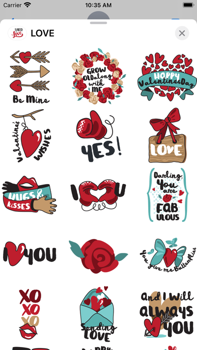 Love Stickers Memes and Emotes Screenshot