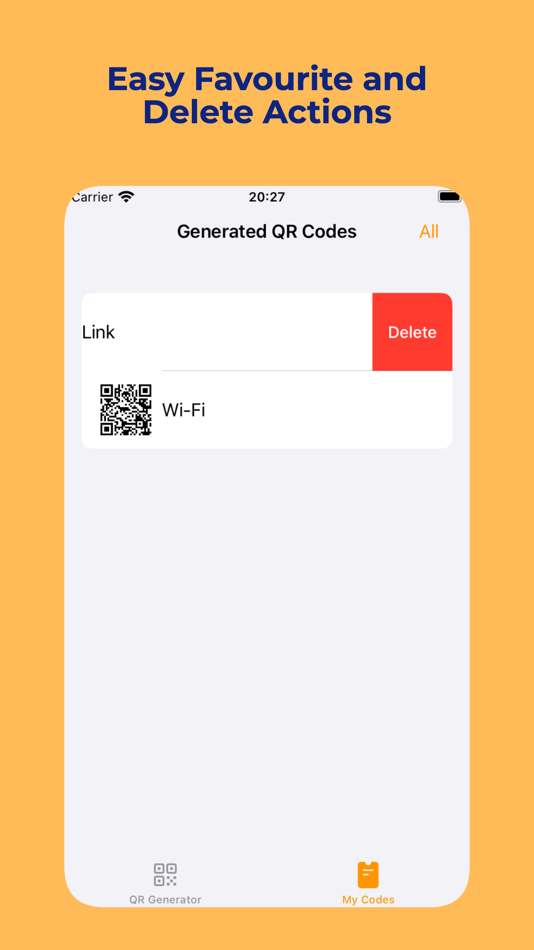 #4. QR Generate Code (iOS) Door: Burak Oztopuz