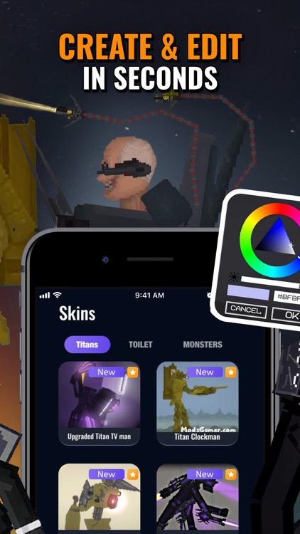 TV Man Titan for Melon：Sandbox screenshot-3