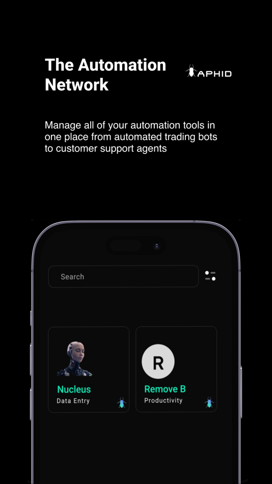 #2. Aphid: Clone. Automate. Earn. (iOS) Podle: Aphid AI Inc.