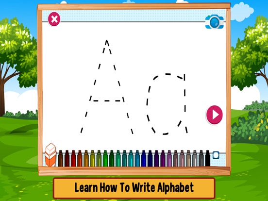 Kindergarten Learn To Read App iPad screenshot