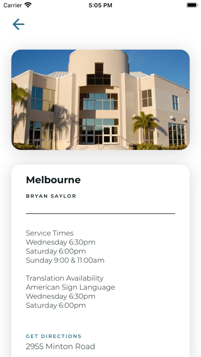 Calvary Chapel Melbourne App Screenshot