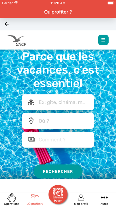 Chèque-Vacances Screenshot