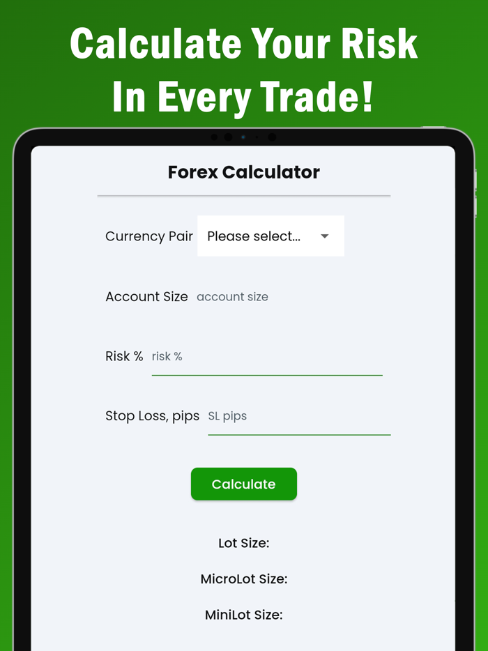 Pip Calculator Forex Trading