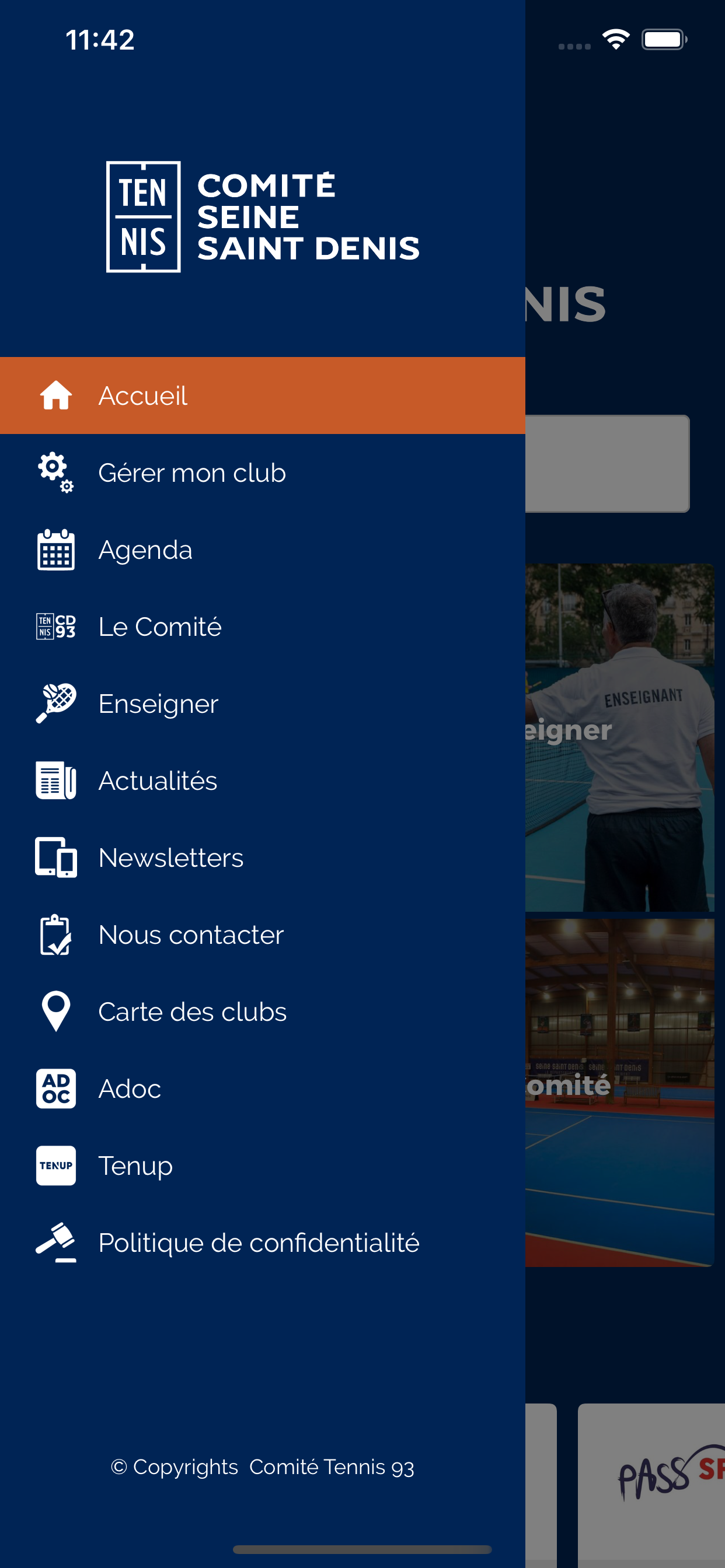 Comité Tennis 93