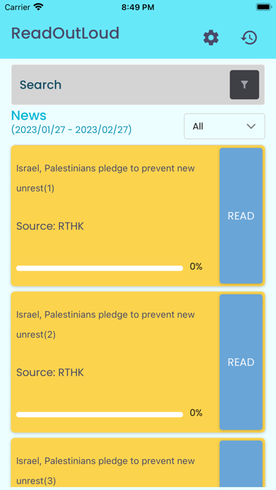 ReadOutLoud Screenshot