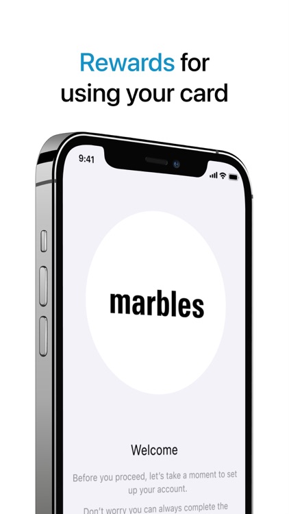 marbles card