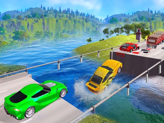 Screenshot #6 pour Cars vs Deep Water:Beam Driver