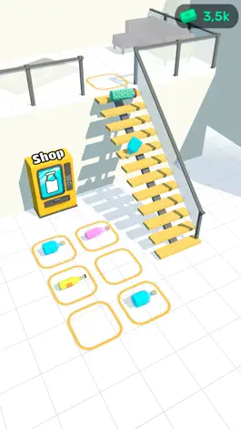 Game screenshot Bottle On Stairs apk