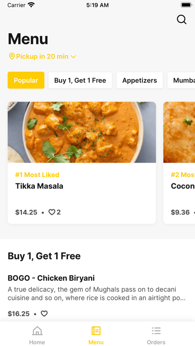 The Bombay Bites Screenshot