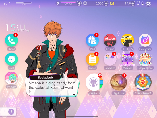 Obey Me! - Anime Otome Sim - iPad app afbeelding 1