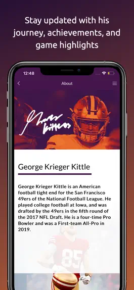 Game screenshot George Kittle apk