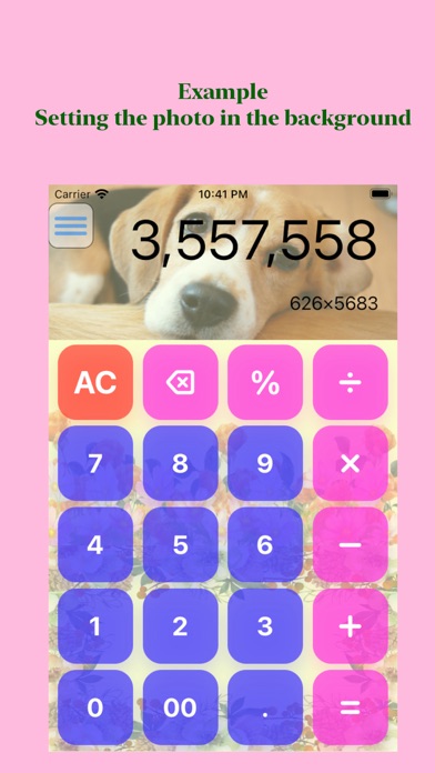 Cute Double Calculator Screenshot