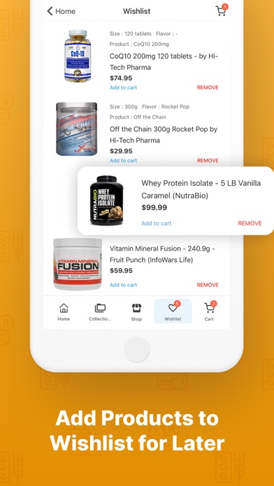 Disc Nutrition Store Screenshot