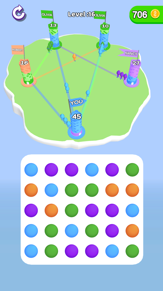 #5. Connect and Conquer (iOS) By: Mood Games OU