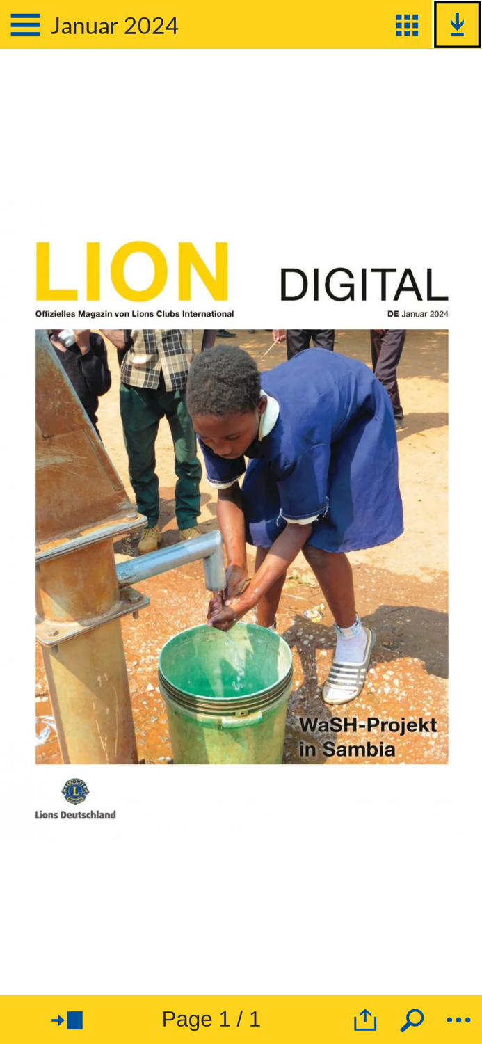 Das LION-Magazin Deutsche