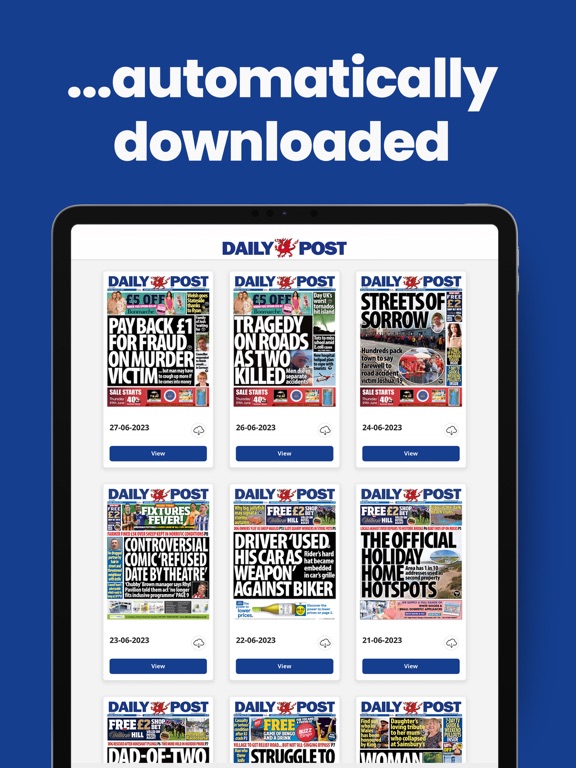 Screenshot #5 pour Welsh Daily Post Newspaper