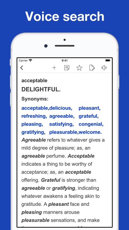 English Learner's Thesaurus screenshot-5