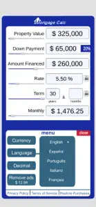 Mortgage Calc. screenshot #4 for iPhone