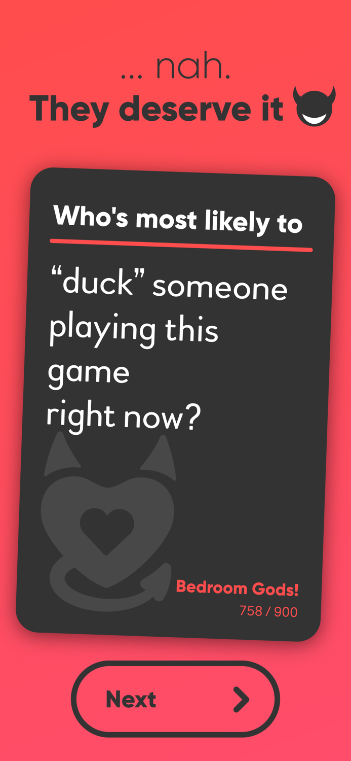 Most Likely To Group Games