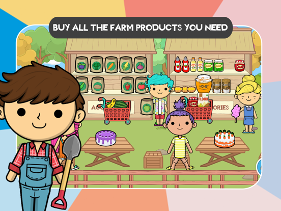 Lila's World: Farm Animals iPad screenshot 8 - Education app