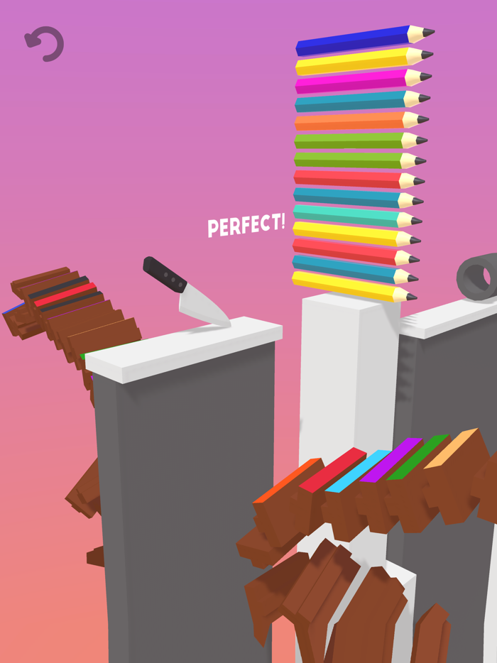 Slide Stack 3D - Cut Rush Game
