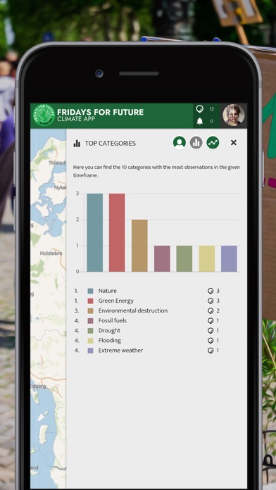 FRIDAYS FOR FUTURE Climate App Screenshot